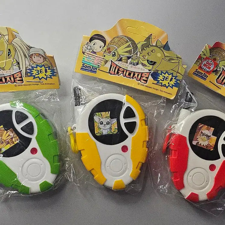 [BUNJANG] Digimon D-3 Camera Set (Digivice Ver. 2) / 고전 파워디지몬 디지바이스 2탄 디쓰리 카메라 3종 일괄