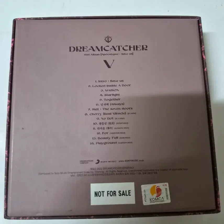 [BUNJANG] Dreamcatcher Apocalypse: Save Us 2nd Album Signed CD / (NOT FOR SALE)드림캐쳐 2집 Apocalypse: Save Us 전원싸인 cd 올려봅니다 민트급입니다