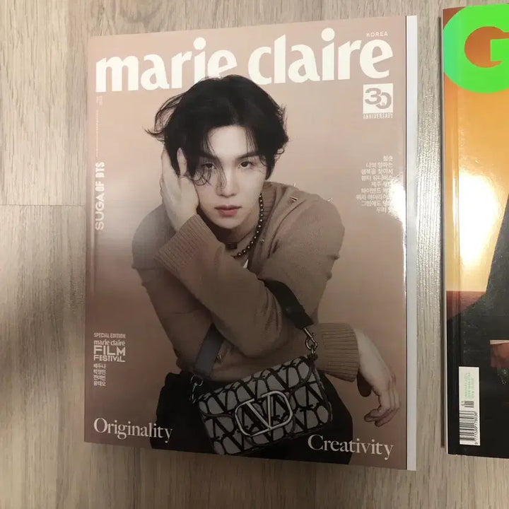 [BUNJANG] BTS Suga DICON/GQ/Marie Claire Magazine 3-Set Bundle / BTS 슈가 DICON/GQ/마리끌레르 잡지 3종 세트