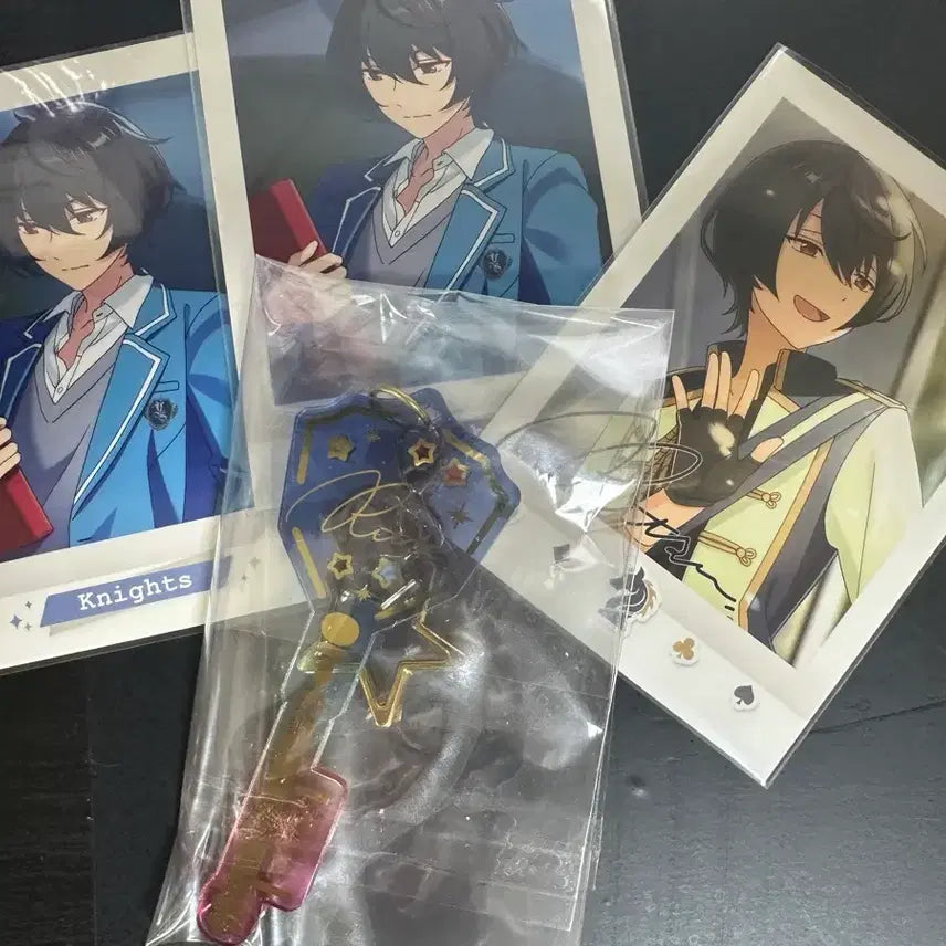 [BUNJANG] Ensemble Stars! Ritsu Sakuma Pasha Card &amp; Acrylic Charm Bundle Set / 앙스타 리츠 파샤 아크릴 키챰 일괄
