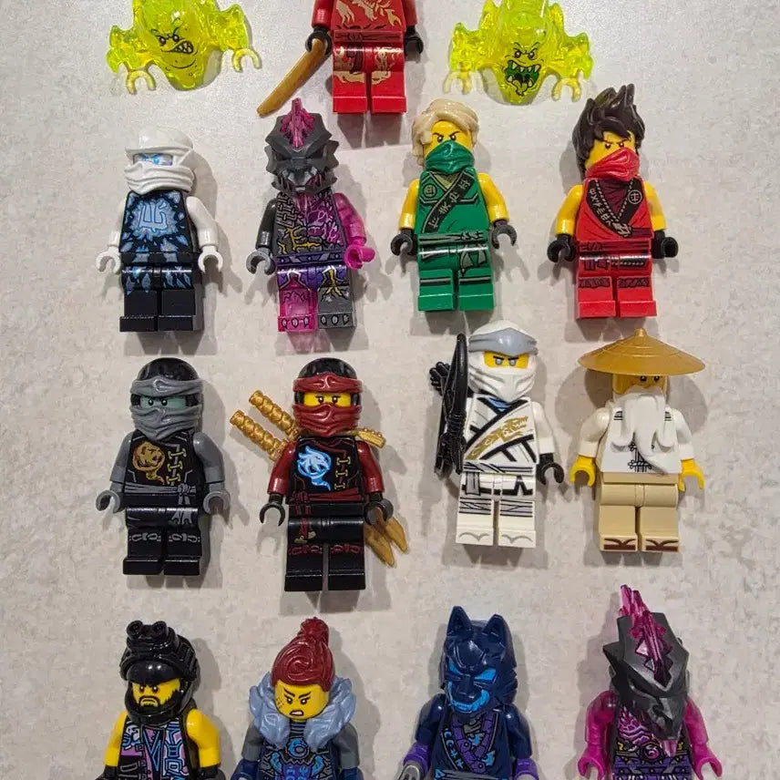 [BUNJANG] LEGO Ninjago Minifigure Bundle Set / 레고 닌자고 미니피규어 일괄로 판매1