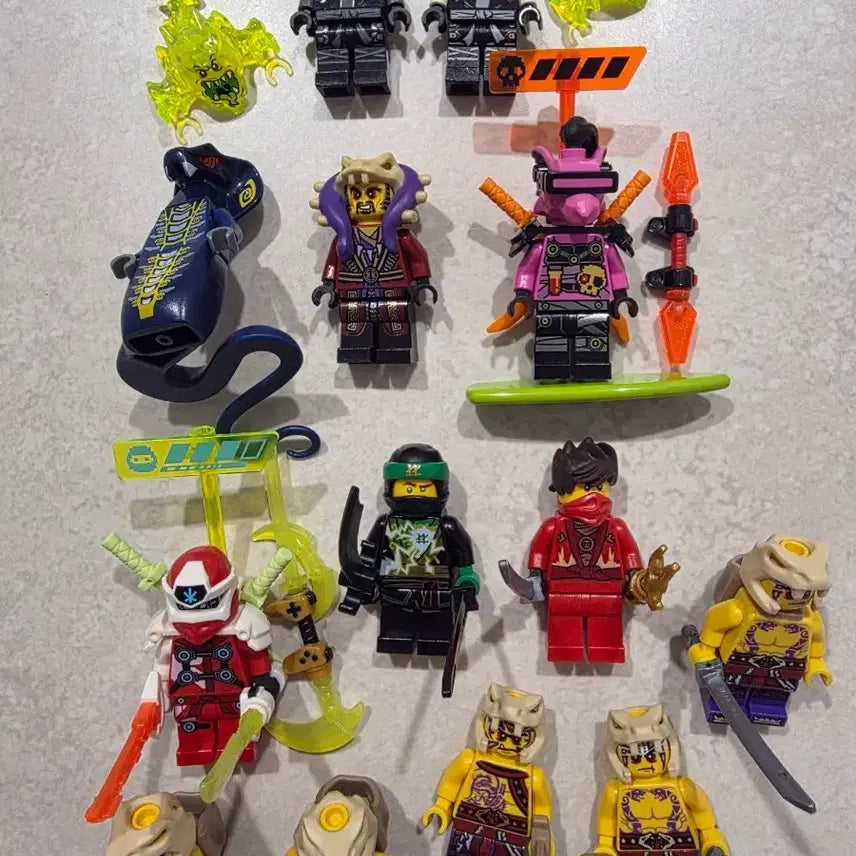 [BUNJANG] LEGO Ninjago Minifigure Bundle Set / 레고 닌자고 미니피규어 일괄로 판매2