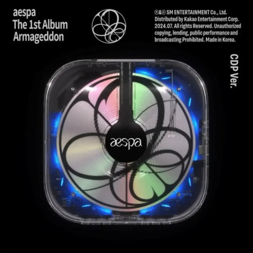 [BUNJANG] aespa 1st Full Album Armageddon CDP Version (Unused) / 에스파 1st 정규앨범 아마겟돈 CDP(CD플레이어) ver. (미사용)