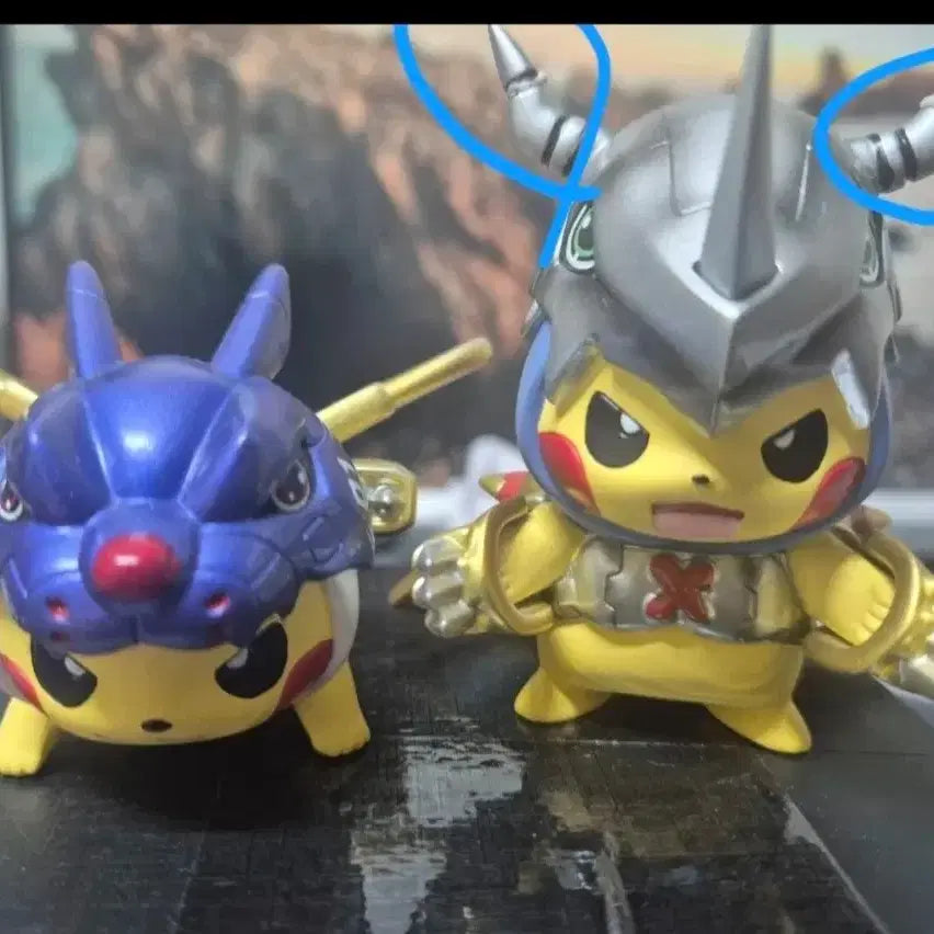 [BUNJANG] Maple Leaf Garden Panchochu Digimon Resin Figure Bundle Set / 메이플 리프가든 판초츄 디지몬 일괄  레진피규어