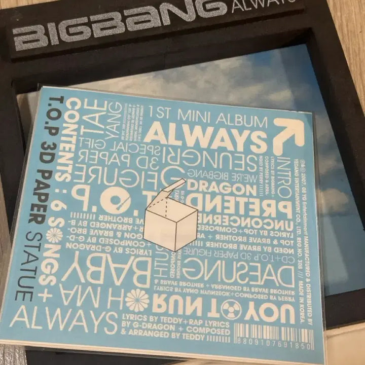 [BUNJANG] BIGBANG 1st Mini Album ALWAYS / 빅뱅 1집 미니앨범 ALWAYS 얼웨이즈