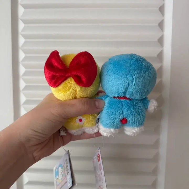 [BUNJANG] Doraemon &amp; Dorami Fluffy Plush Toy Bundle Set / (일괄)도라미 도라에몽 복슬복슬 장모 인형