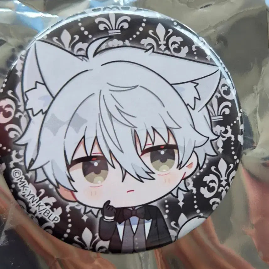 [BUNJANG] Blue Lock Seishiro Nagi "Cat Butler" Can Badge / 블루록 나기 세이시로 고양이 집사 캔뱃지