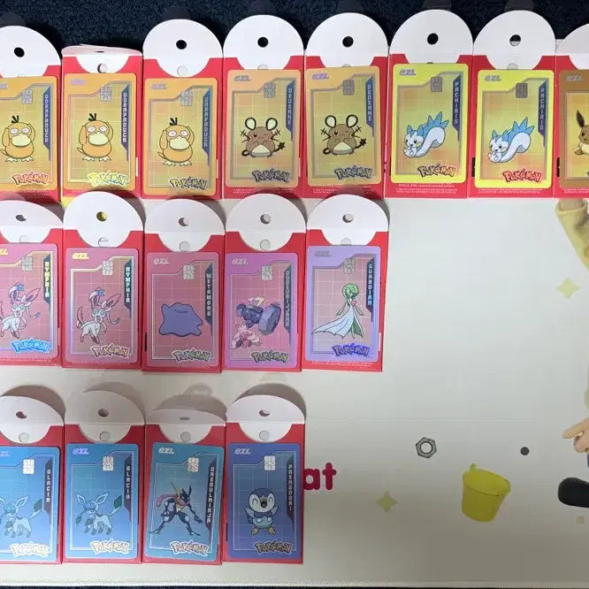 [BUNJANG] Pokemon Ezzle Transit Card Bundle Set / 포켓몬 이즐 교통카드 일괄판매해요