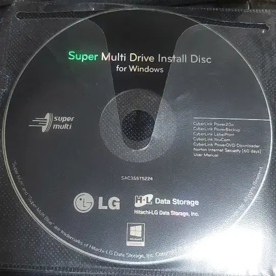[BUNJANG] LG Super Multi Drive CD / LG 슈퍼멀티 드라이브 CD