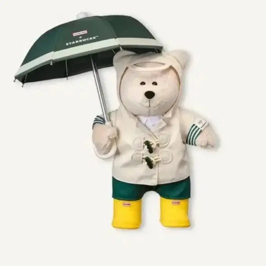 [BUNJANG] Starbucks Hunter Rain Bearista Doll / 스타벅스 헌터 레인 베어리스타 인형