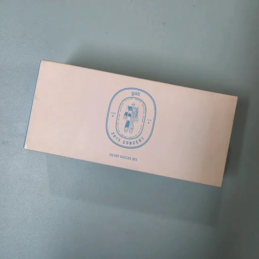 [BUNJANG] god 2015 Concert Goods Illustrated Socks Set / 지오디 god 2015 콘서트 일러스트 양말