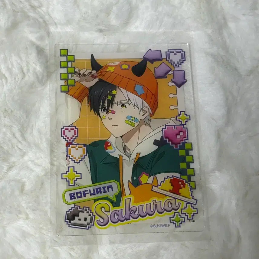 [BUNJANG] Wind Breaker Sakura Devil Deco Parka Acrylic Card / 윈브레 윈드 브레이커 사쿠라 데빌데코파카 아크릴카드 양도