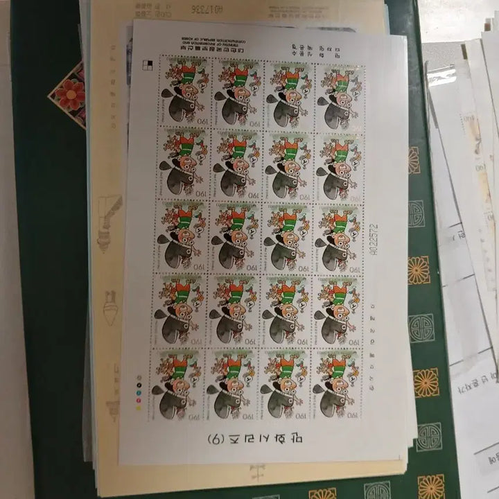 [BUNJANG] 1996 "Comic Series No. 9" Stamp / 만화시리즈 9번 우표