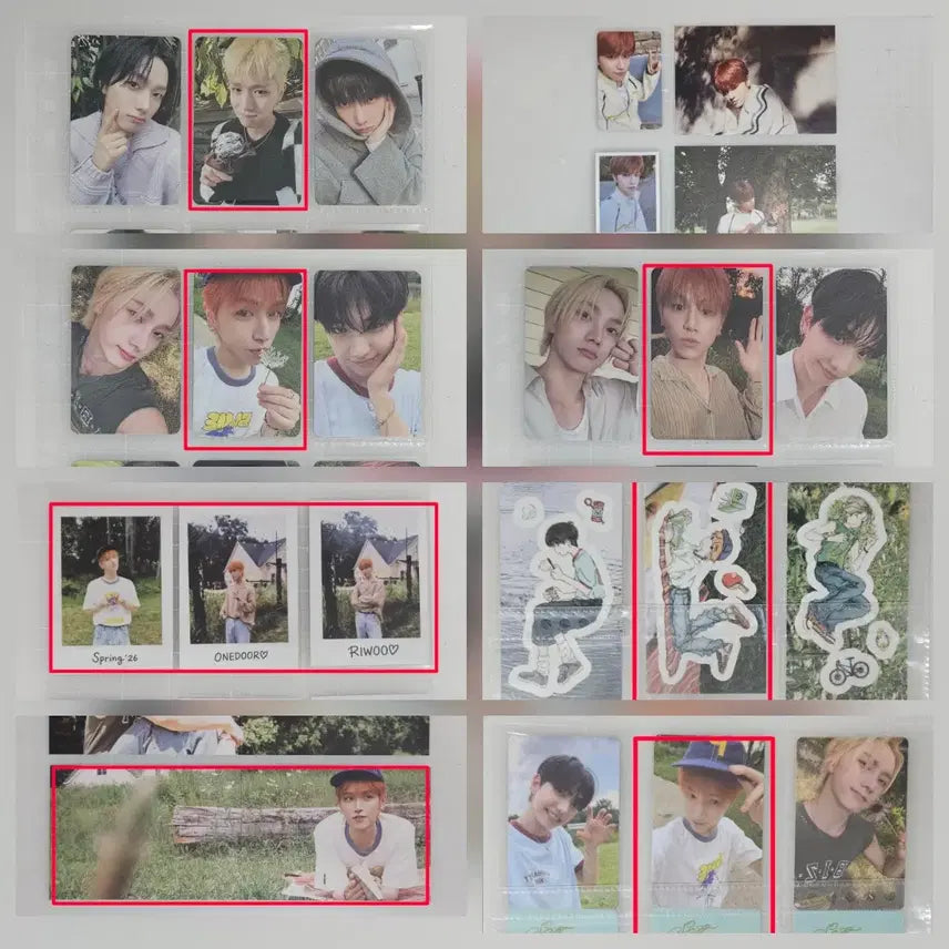 [BUNJANG] BOYNEXTDOOR Collected Book Set 1-3 Photocard Bundle Set / 리우) 보이넥스트도어 보넥도 콜렉티드북1 2 3 포카 특전 구성품 일괄 처분