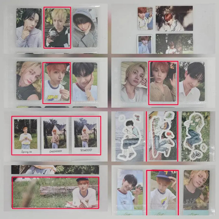 [BUNJANG] BOYNEXTDOOR Collected Book Set 1-3 Photocard Bundle Set / 리우) 보이넥스트도어 보넥도 콜렉티드북1 2 3 포카 특전 구성품 일괄 처분