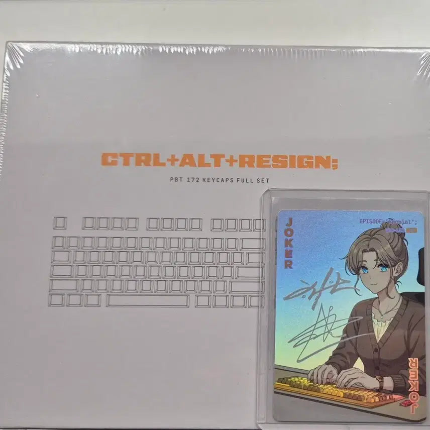 [BUNJANG] Leejjeuklog Esther Keycap Bundle Set Photocard / 이직로그 에스더 키캡, 포카 일괄 판매합니다
