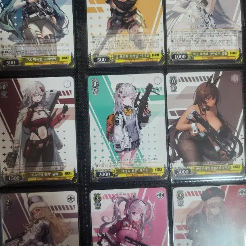 [BUNJANG] Weiss Schwarz NIKKE Full Set 249 Cards Binder / 바이스슈발츠 니케 총 249장 트덱+1탄+2탄 전종 바인더 세트