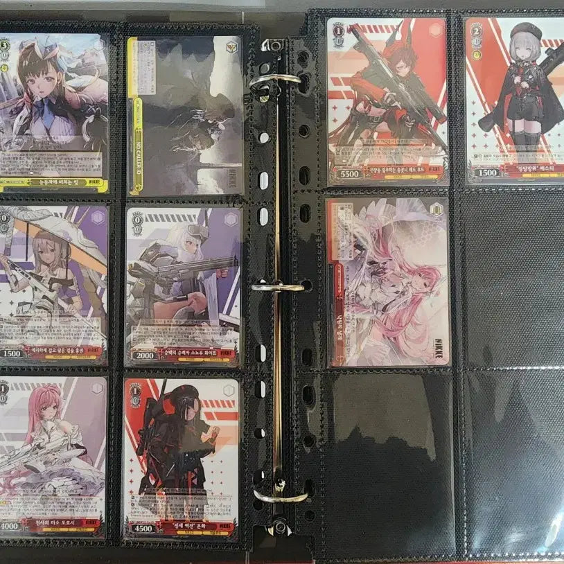 [BUNJANG] Weiss Schwarz NIKKE Full Set 249 Cards Binder / 바이스슈발츠 니케 총 249장 트덱+1탄+2탄 전종 바인더 세트
