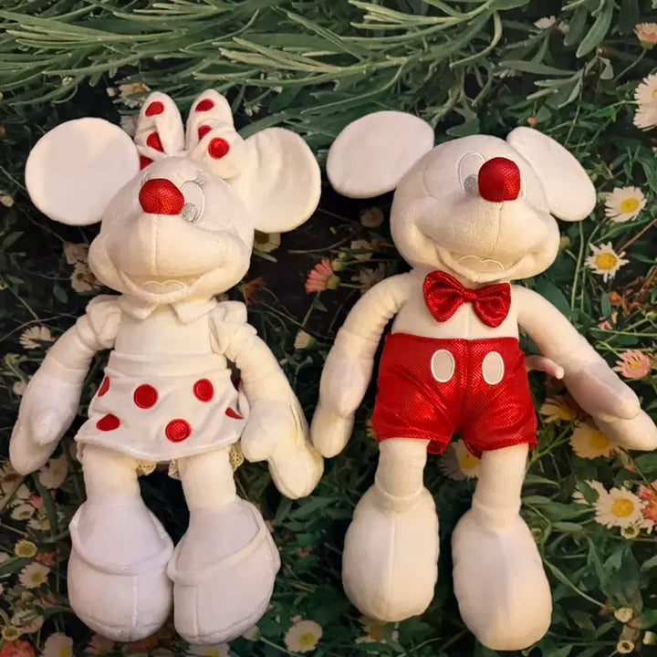 [BUNJANG] Disney Store Mickey Mouse &amp; Minnie Mouse Doll Set (2013) / 2013 디즈니 스토어 미키마우스 미니마우스 인형 세트