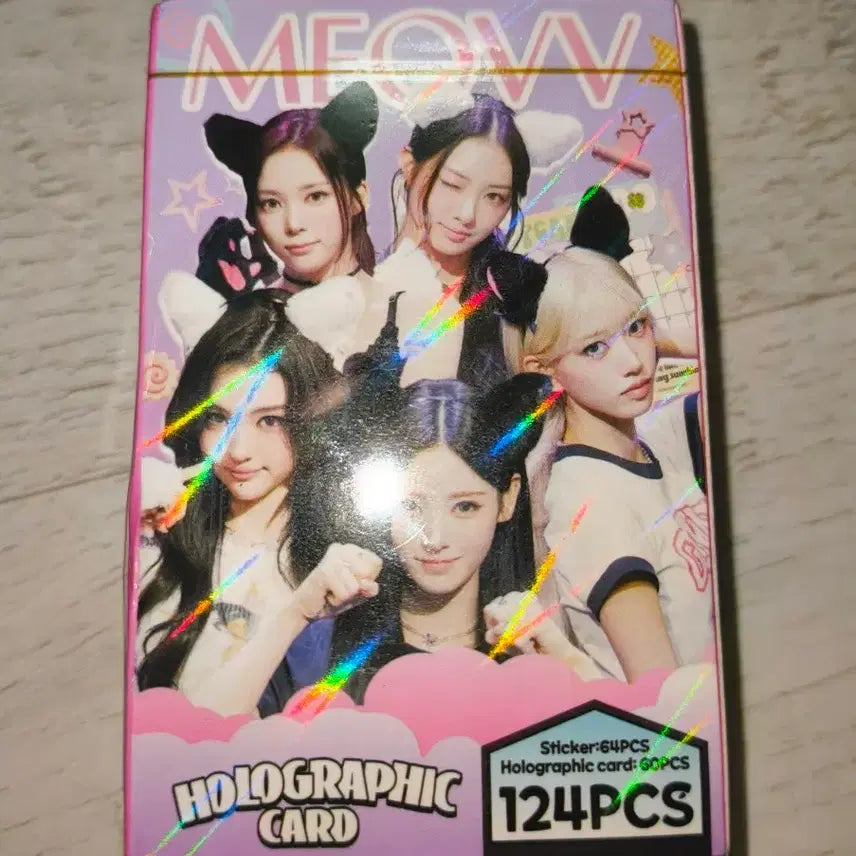 [BUNJANG] Miaow 60-Card Hologram Pack / 미야오 60장 홀로그램 카드팩