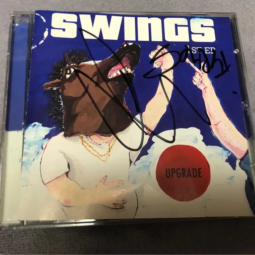 [BUNJANG] Swings "UPGRADE" Signed CD / 스윙스 UPGRADE CD 사인