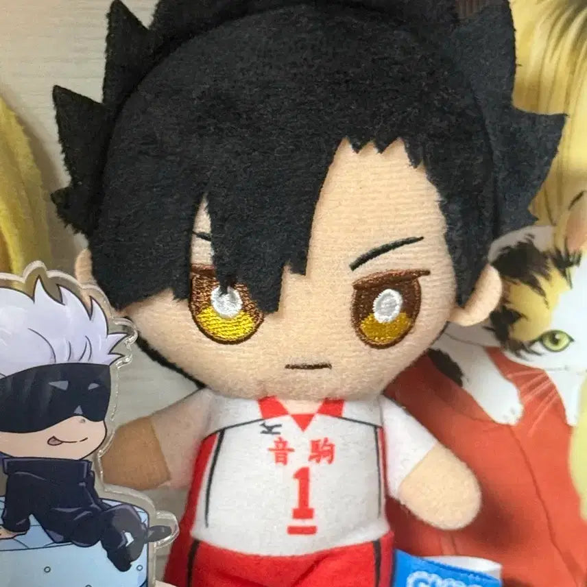 [BUNJANG] Haikyuu!! Kuroo Tetsuro Chibi Plush Mascot / 하이큐 쿠로오 치비 누이 마스코트