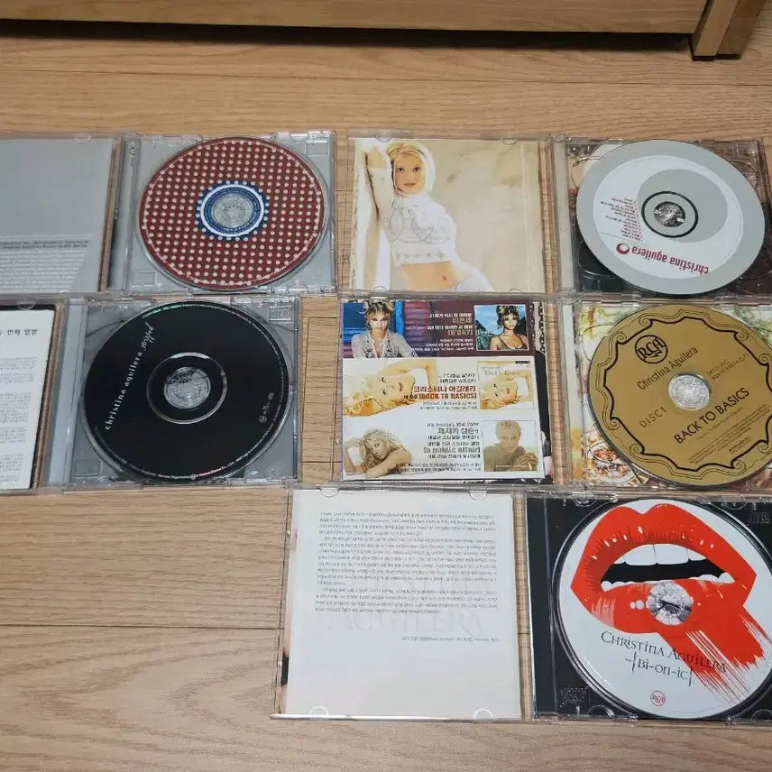 [BUNJANG] Christina Aguilera 5 Album Bundle / 크리스티나 아길레나 앨범 5장 모음