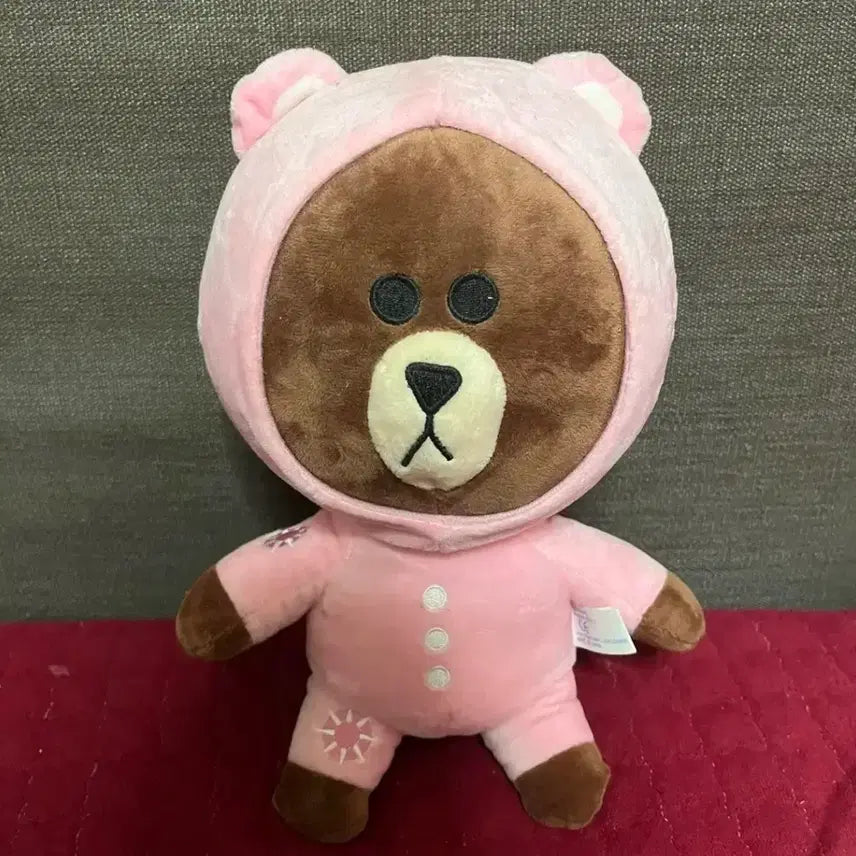 [BUNJANG] LINE FRIENDS Brown Bear Plush Toy / 라인프렌즈 곰인형