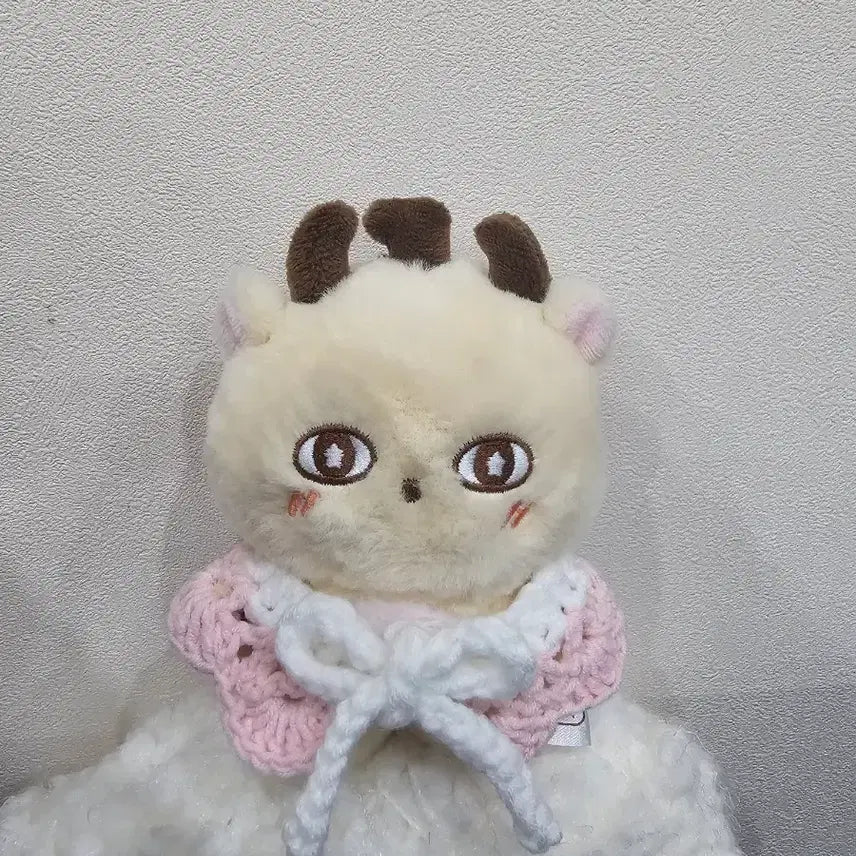 [BUNJANG] Customizable Cape Set with Strawberry Bag / 소심이 케이프 + 딸기가방 세트