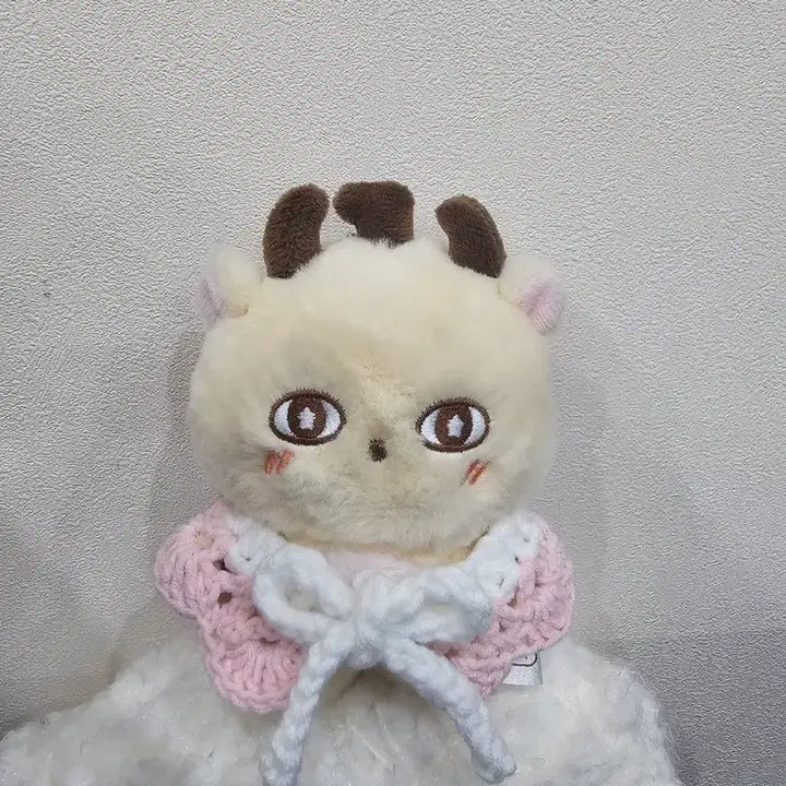 [BUNJANG] Customizable Cape Set with Strawberry Bag / 소심이 케이프 + 딸기가방 세트