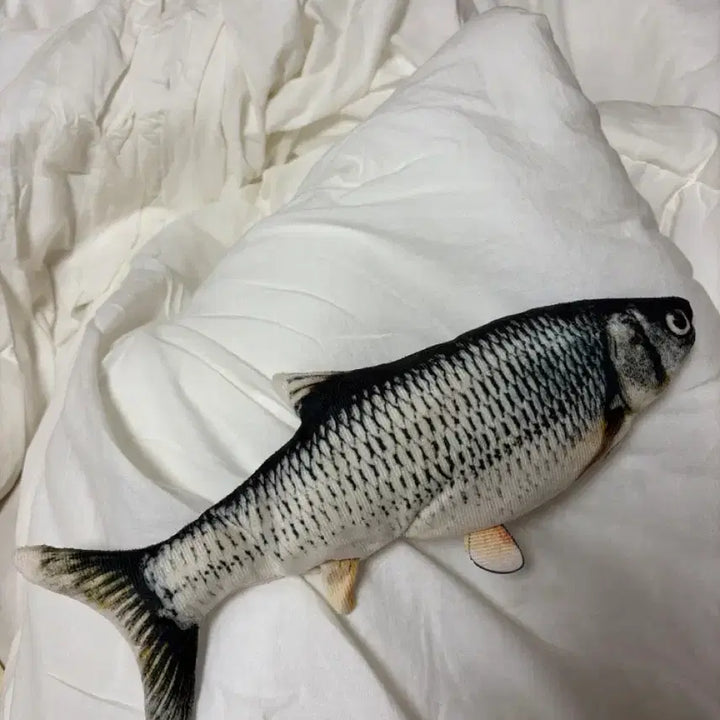 [BUNJANG] Mackerel Fish Plush Pouch / 고등어 생선 인형 파우치