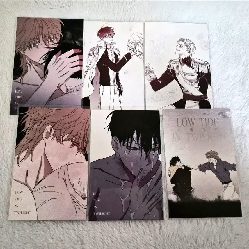 [BUNJANG] Mulgaeui Bam Mulbam Postcard Bundle Set / 물가의밤, 물밤 엽서 6장 일괄