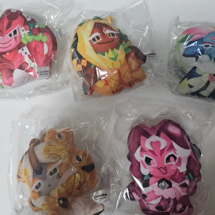 [BUNJANG] Cookierun Dragon Tribe Doll Keyring Bundle Set / 특전포함)쿠키런 용족 인형키링 일괄