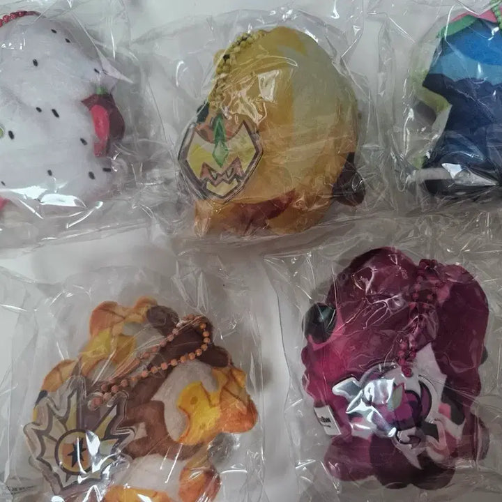 [BUNJANG] Cookierun Dragon Tribe Doll Keyring Bundle Set / 특전포함)쿠키런 용족 인형키링 일괄