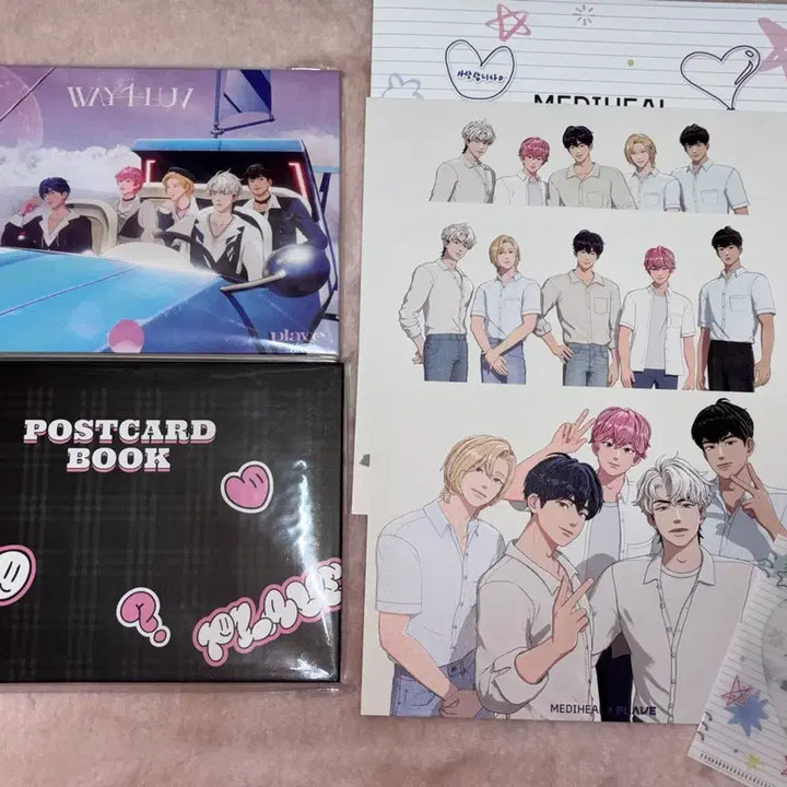 [BUNJANG] Pleiades (PLAVE) Postcard Book Bundle Set / 플레이브 삼왜 엽서북 웨폴럽 엽서북 메디힐3차 엽서세트 일괄양도합니다.