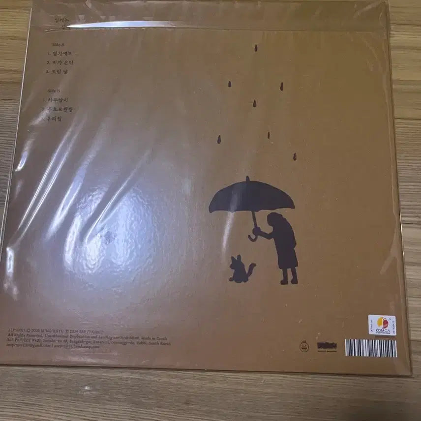 [BUNJANG] MINGI "Jangma" LP (Sealed) / 밍기뉴 장마 lp 미개봉