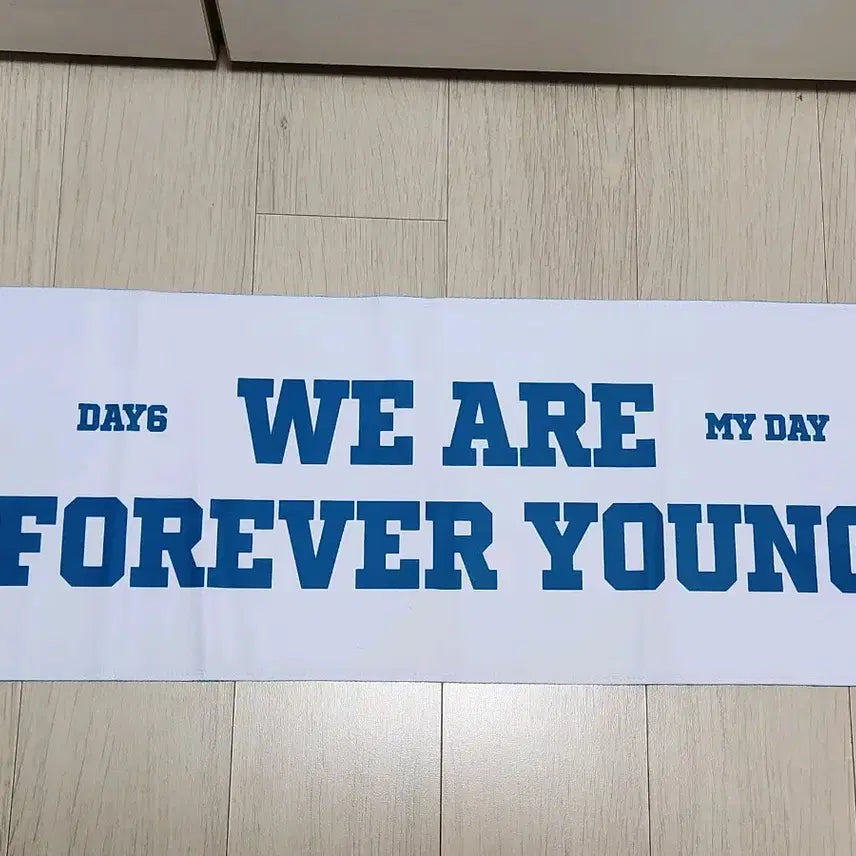 [BUNJANG] DAY6 Official Slogan Forever Young Slogan / 데이식스 공식 슬로건 포에버영 슬로건