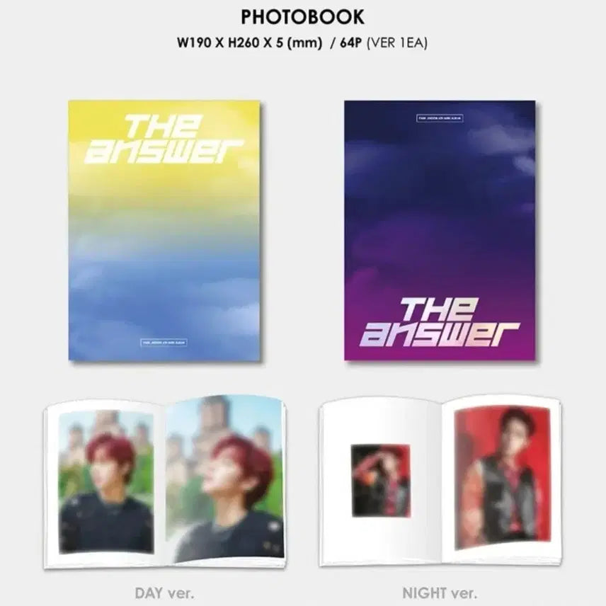 [BUNJANG] Park Ji Hoon THE ANSWER Limited Edition Poster Set / 새상품) 박지훈 앨범 the answer 디앤써 초도한정 특전 포스터 2종 세트