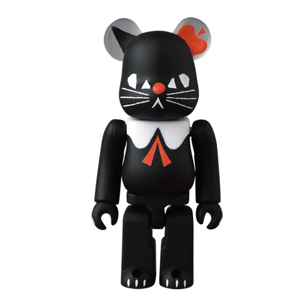 [BUNJANG] Bearbrick Series 43 Artist Black Cat Robin / 베어브릭 43탄 아티스트 검은고양이 로빈