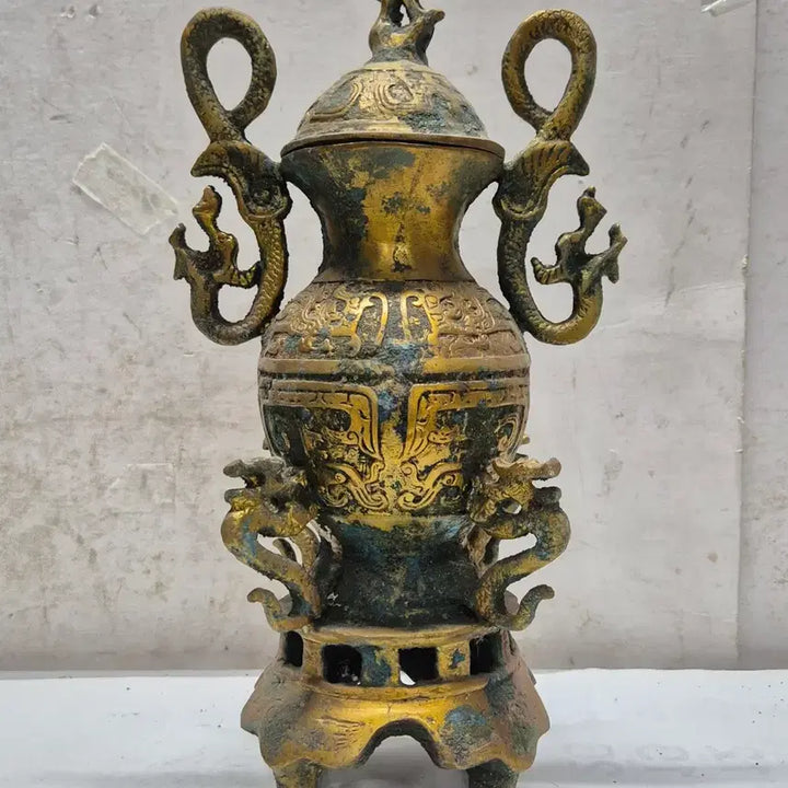[BUNJANG] Antique Bronze Interior Decor (No. 199) / [도자기공주골동품] 연대감 있어보이는 동 (199번) 인테리어소품+++ (당)