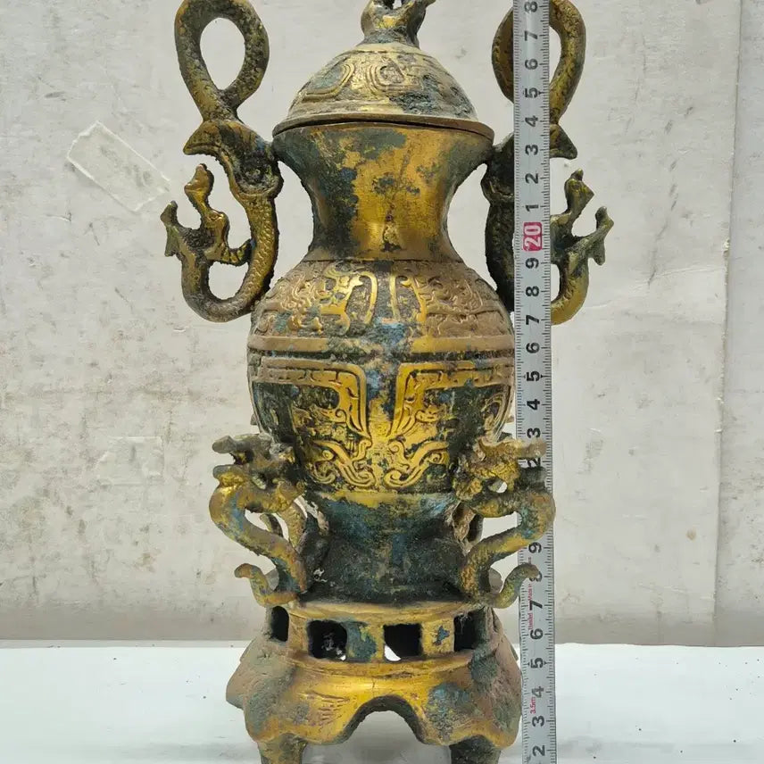 [BUNJANG] Antique Bronze Interior Decor (No. 199) / [도자기공주골동품] 연대감 있어보이는 동 (199번) 인테리어소품+++ (당)
