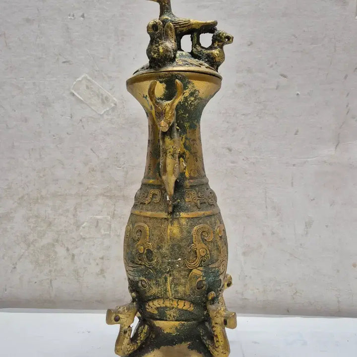 [BUNJANG] Antique Bronze Interior Decor Item (No. 200) / [도자기공주골동품] 연대감 있어보이는 동 (200번) 인테리어소품+++ (당)