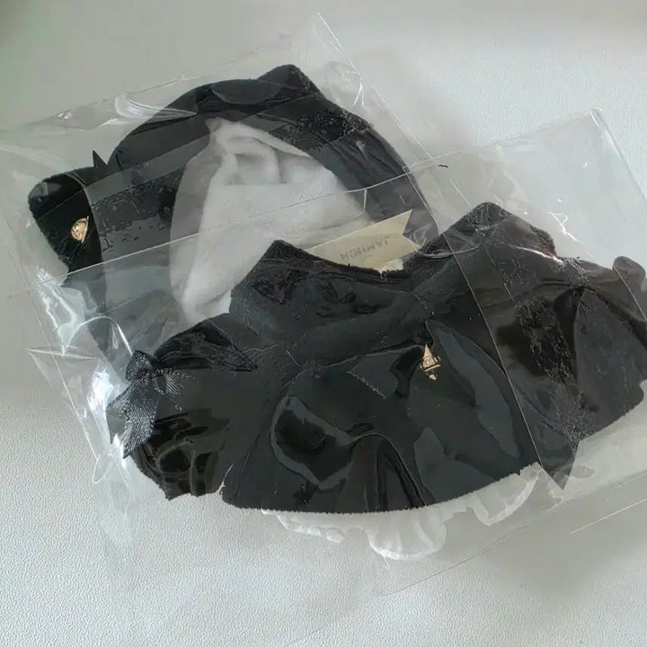 [BUNJANG] 10cm Ninimal Fluffy Cat Black Doll Clothes / 10cm 니니멀 플러피캣 블랙 인형옷 판매 국내옷장