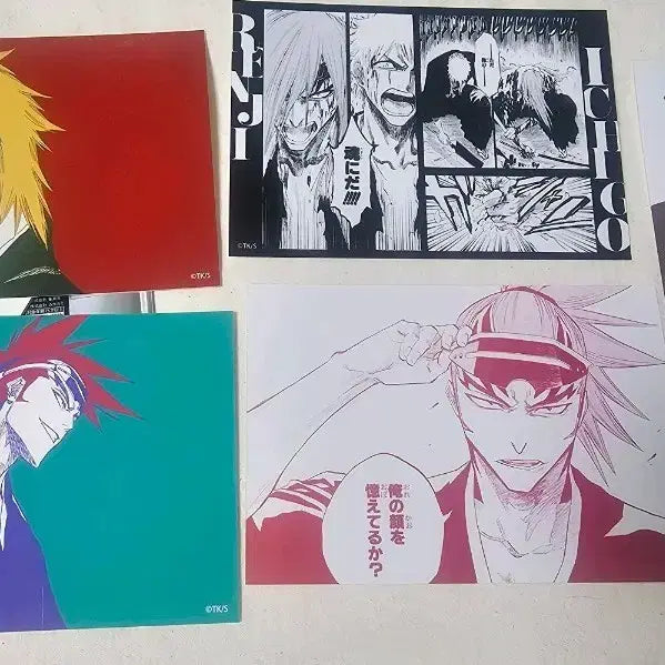 [BUNJANG] Bleach Jump Shop Original Art Postcard Poster Bundle Set / 블리치 점프샵 원화 엽서 포스터 일괄
