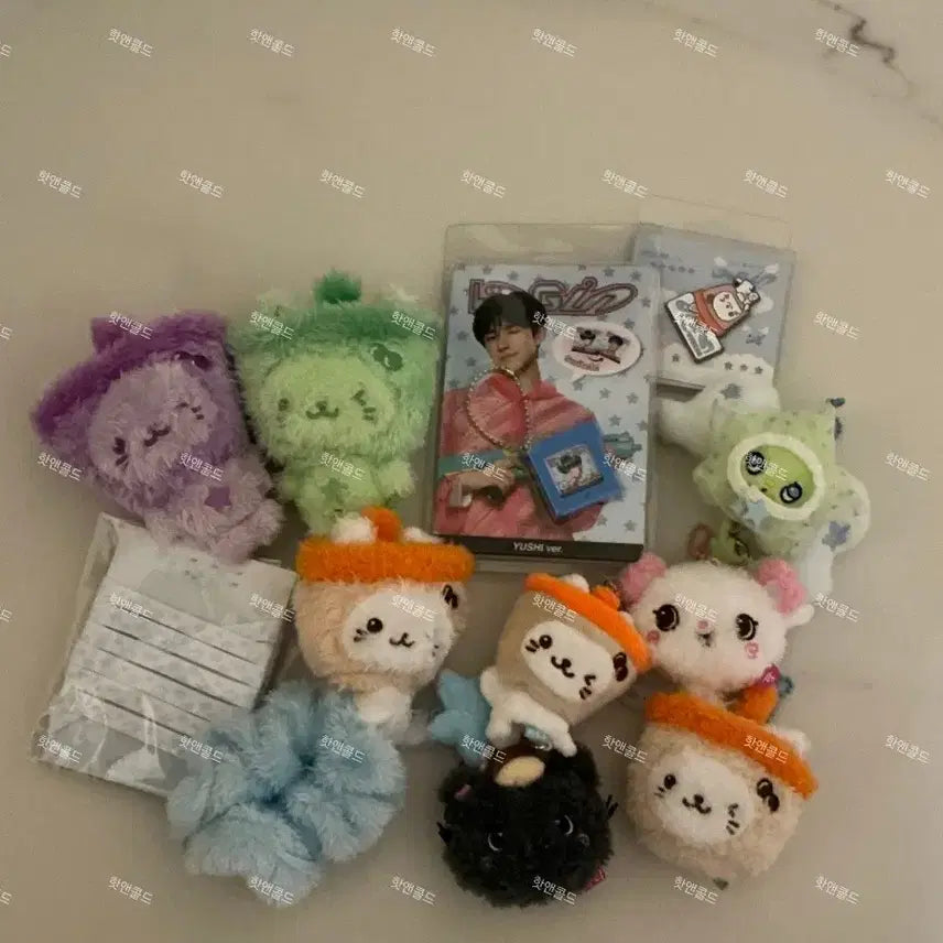 [BUNJANG] NCT WISH MD Bundle Set (Includes Bubble Nyan Scrunchie) / 엔시티위시 굿즈 엠디 일괄 양도 (버블냥 스크런치 포함