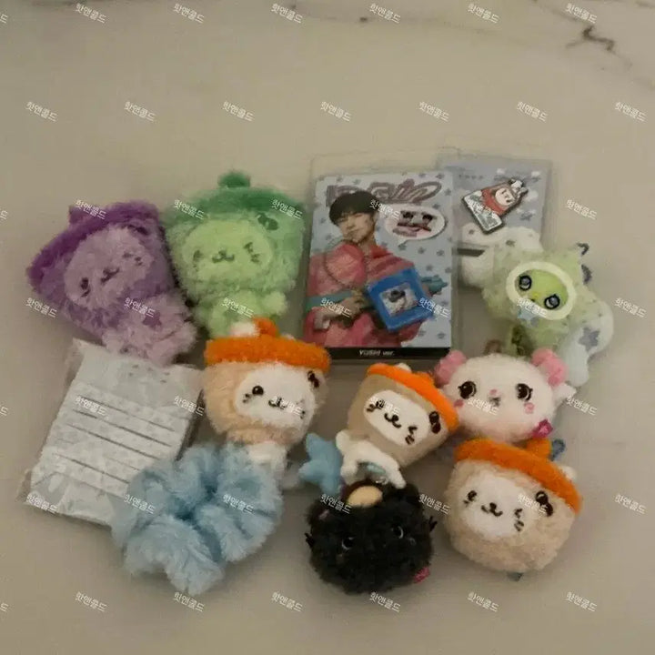 [BUNJANG] NCT WISH MD Bundle Set (Includes Bubble Nyan Scrunchie) / 엔시티위시 굿즈 엠디 일괄 양도 (버블냥 스크런치 포함