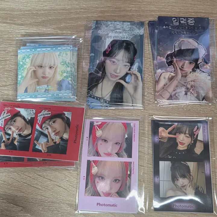 [BUNJANG] IVE Sticker Photocard Bundle Set / 아이브 굿즈 스티커 포토카드 일괄 판매