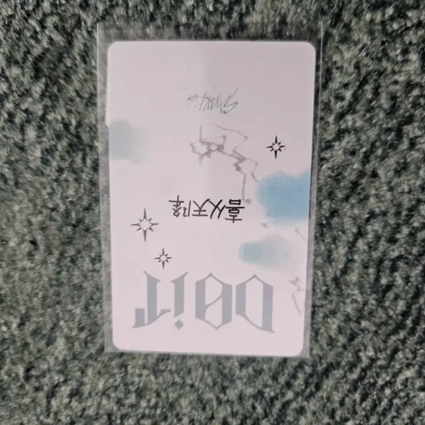 [BUNJANG] Stray Kids I.N Karma KMS Photocard / 스키즈 아이엔 카르마 kms 포카