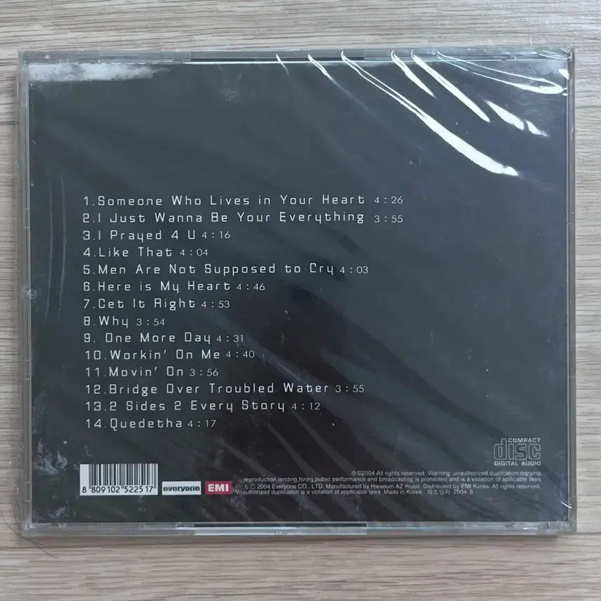 [BUNJANG] All-4-One Split Personality CD 2004 Korean Edition Sealed / [미개봉] All-4-One 올포원 Split Personality CD / 2004 국내반 / 새상품