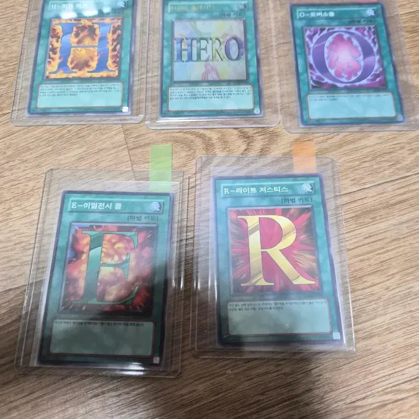 [BUNJANG] Yu-Gi-Oh! OCG HERO Spell Card Bundle Set / 유희왕 OCG HERO 마법 카드 일괄